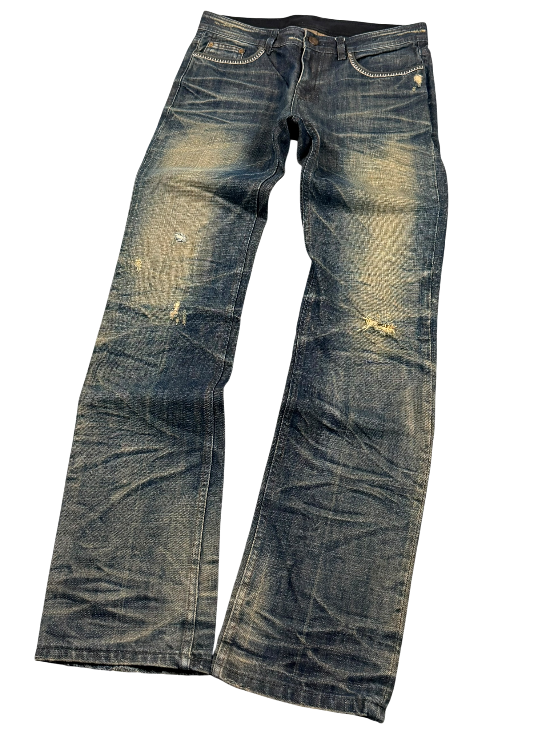 Ultra washed Straightfit Jeans (S)