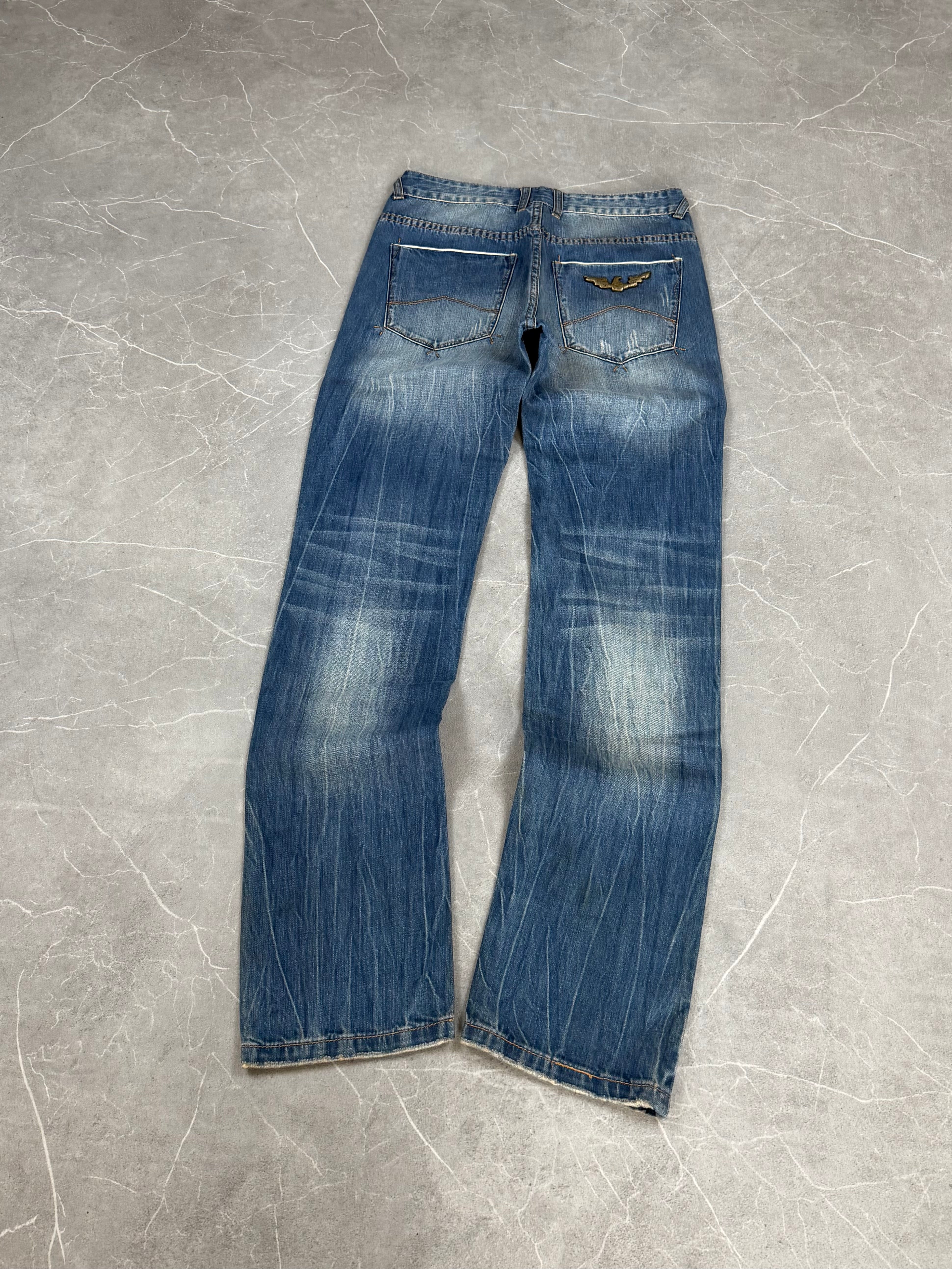 Armani vintage washed Slim Jeans (S)