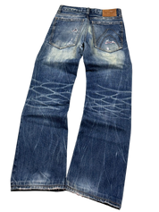 Washed Straightfit Jeans (XS)