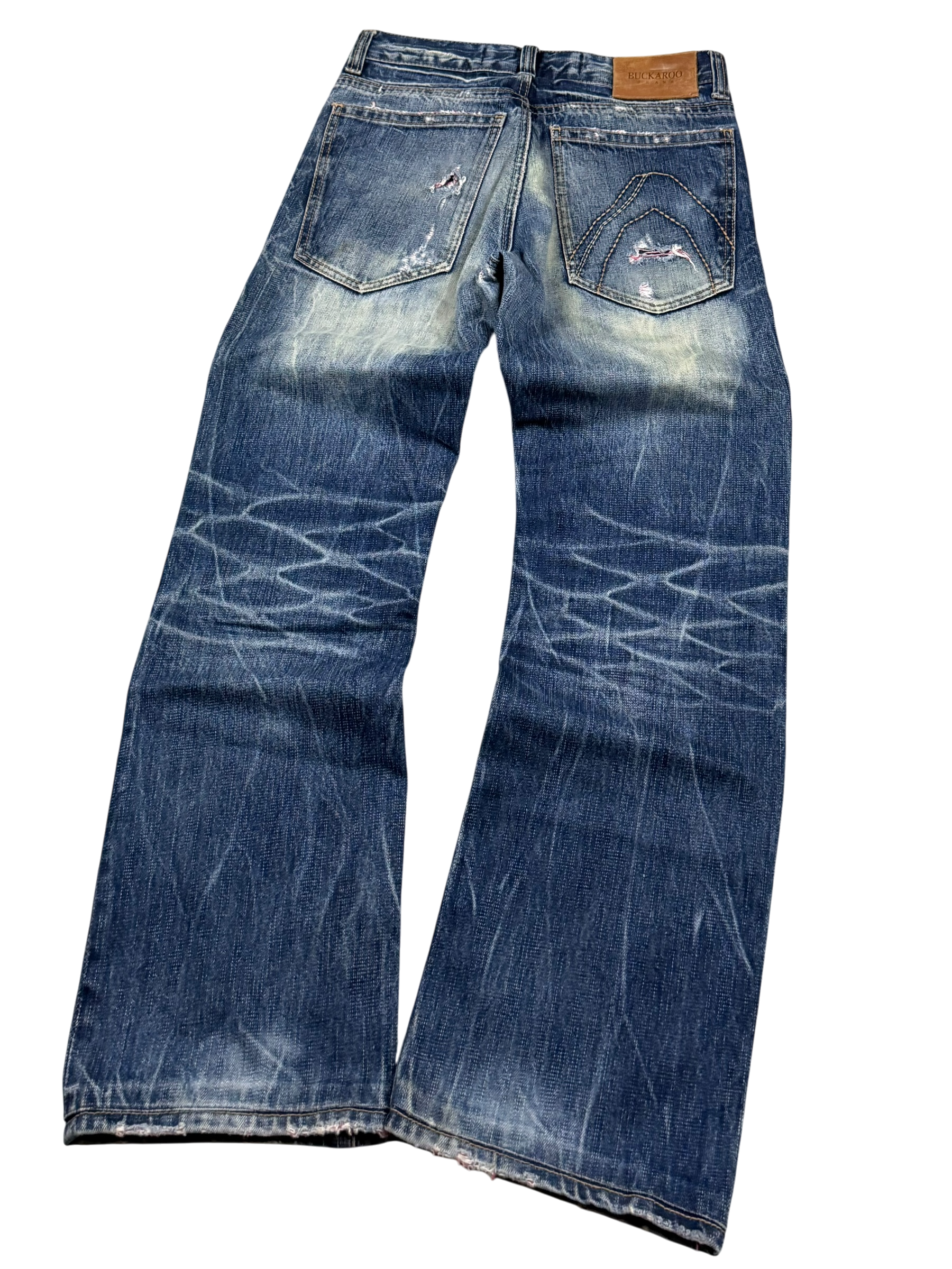 Washed Straightfit Jeans (XS)