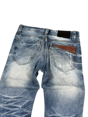 Washed Straight Fit Jeans (S)