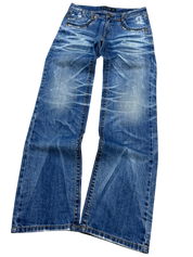 Washed Straightfit Jeans (XS)