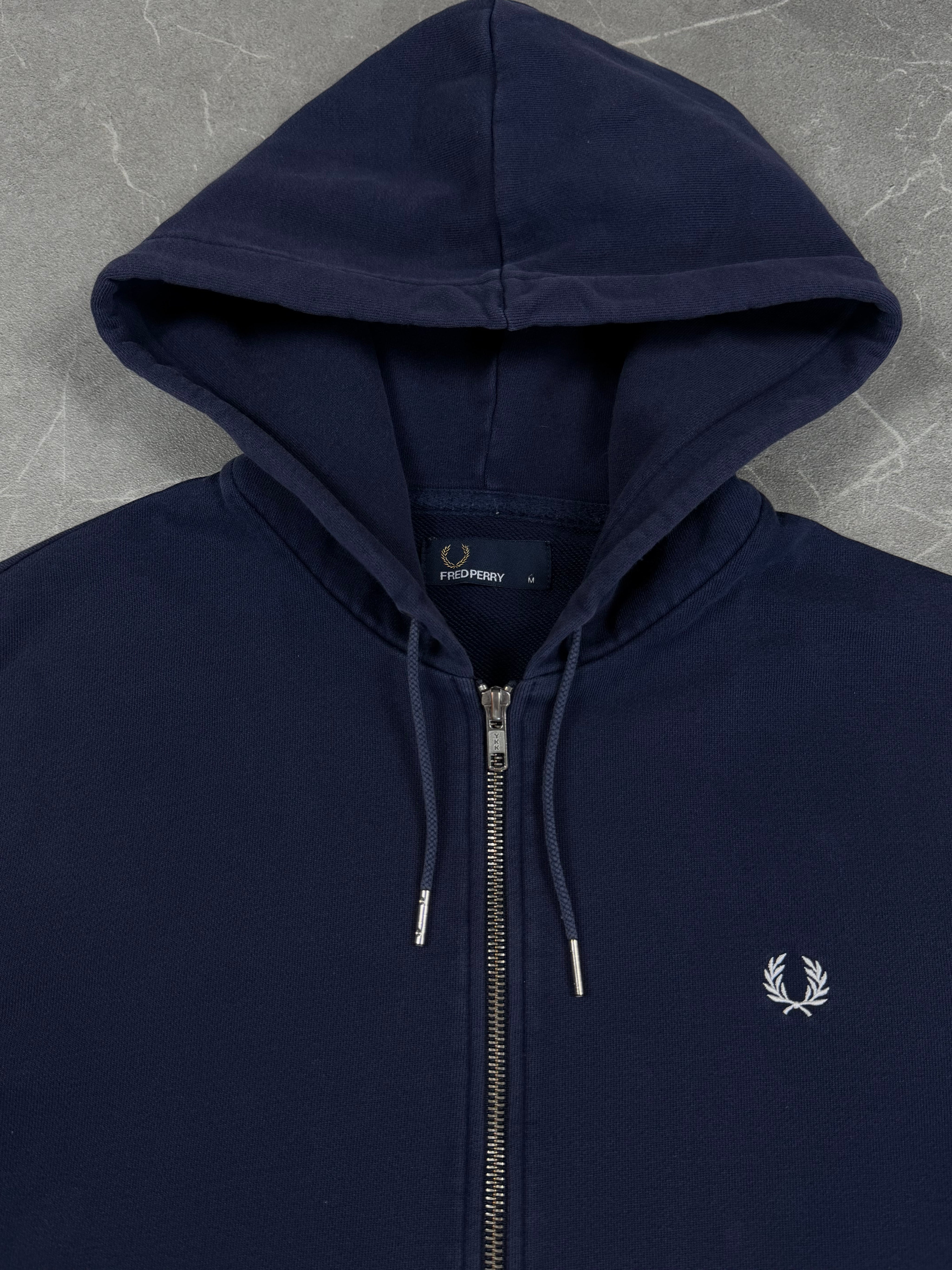 Fred Perry Vintage Zip Hoodie (S)