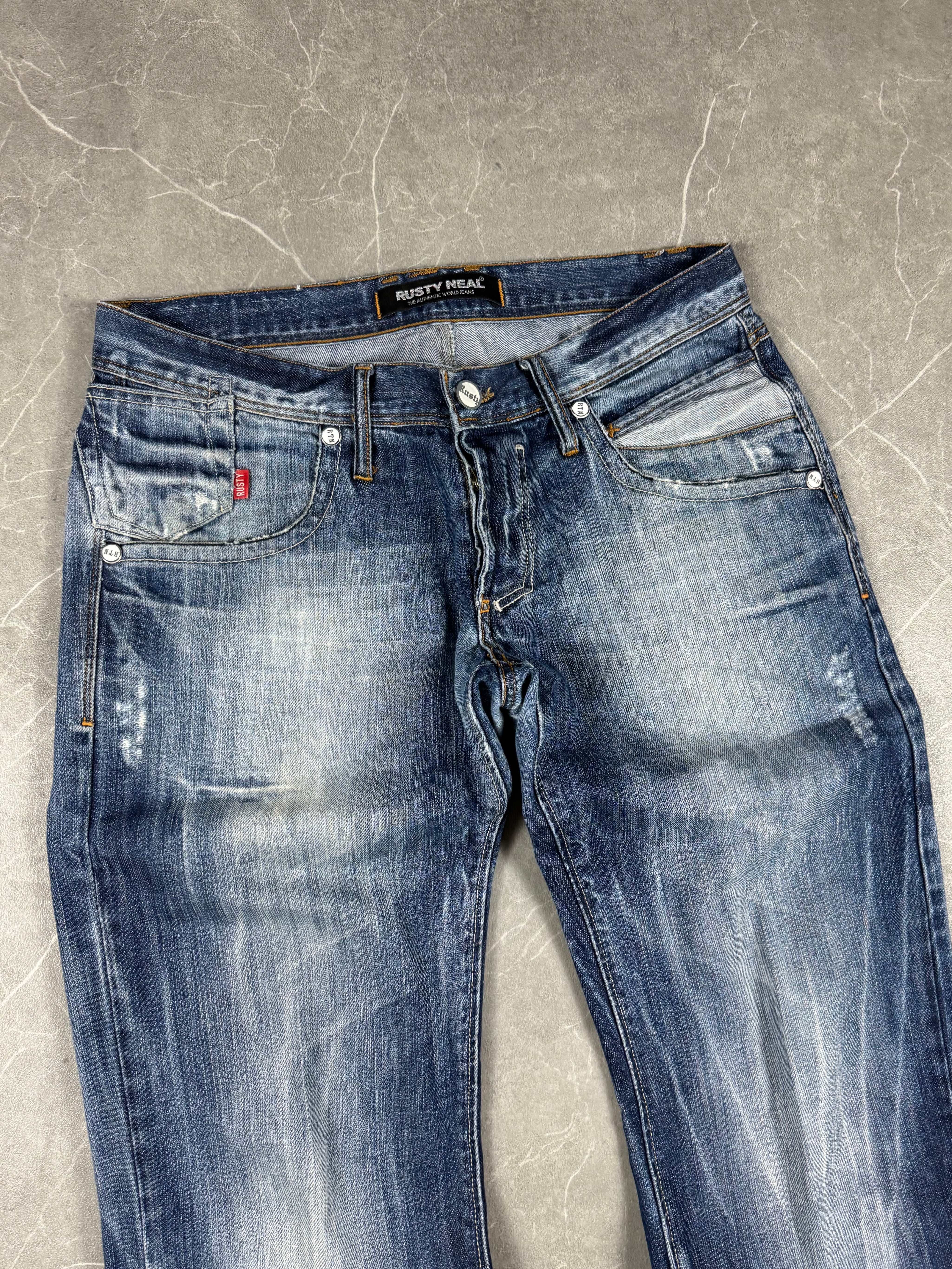 Vintage washed/Bootcut Jeans (S)