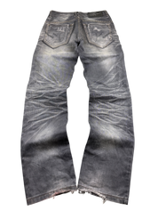 Ultra washed Straight Jeans (XS-S)