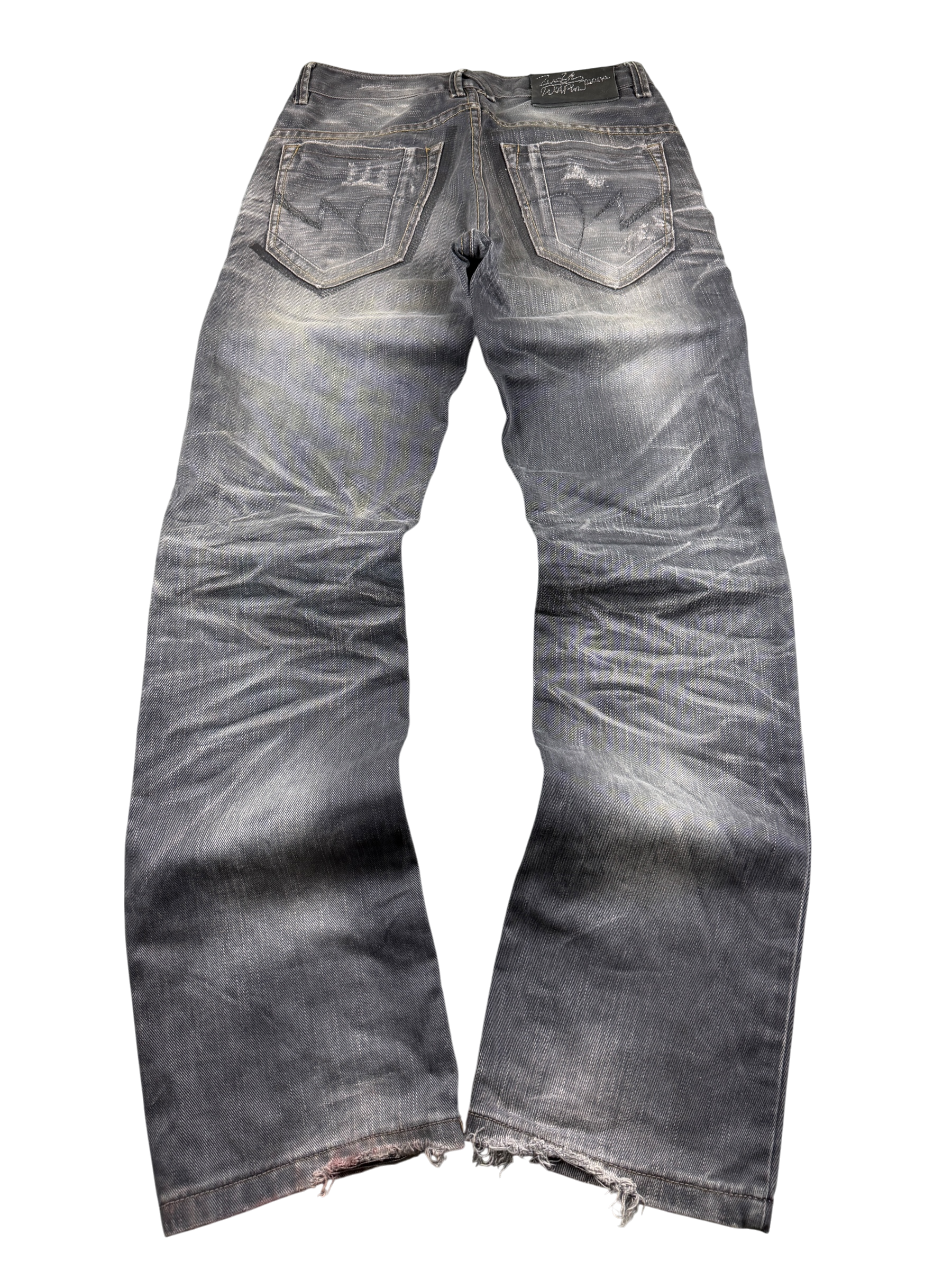 Ultra washed Straight Jeans (XS-S)