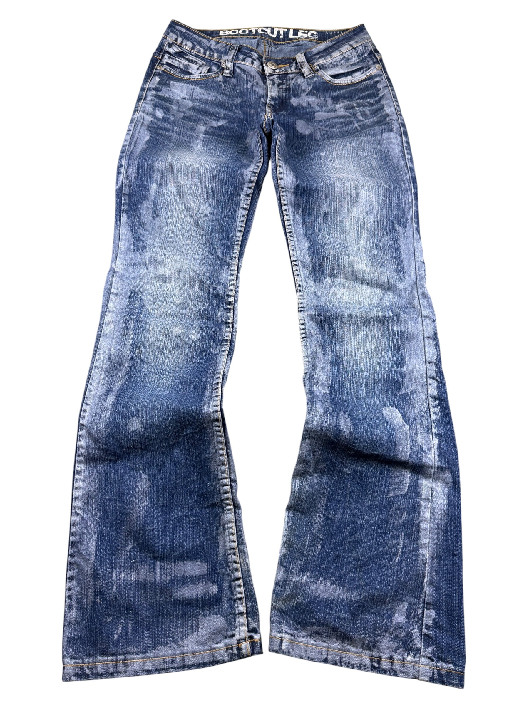 Crazy washed Bootcut Jeans (XS)