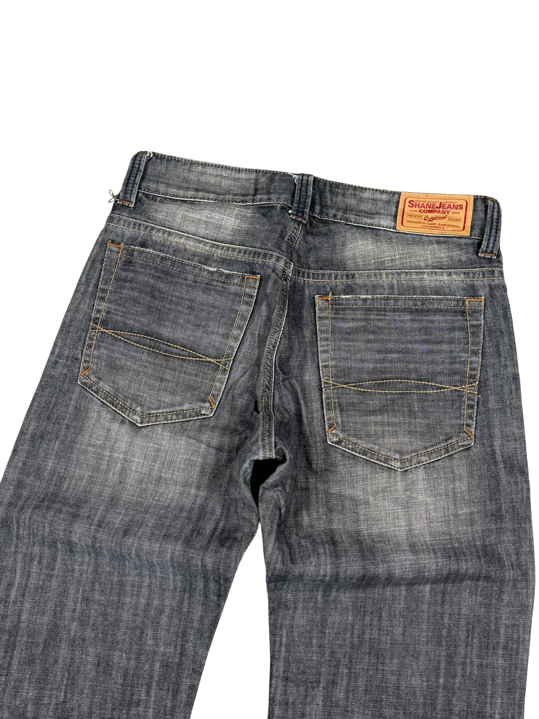 Washed Bootcut Jeans (S-M)