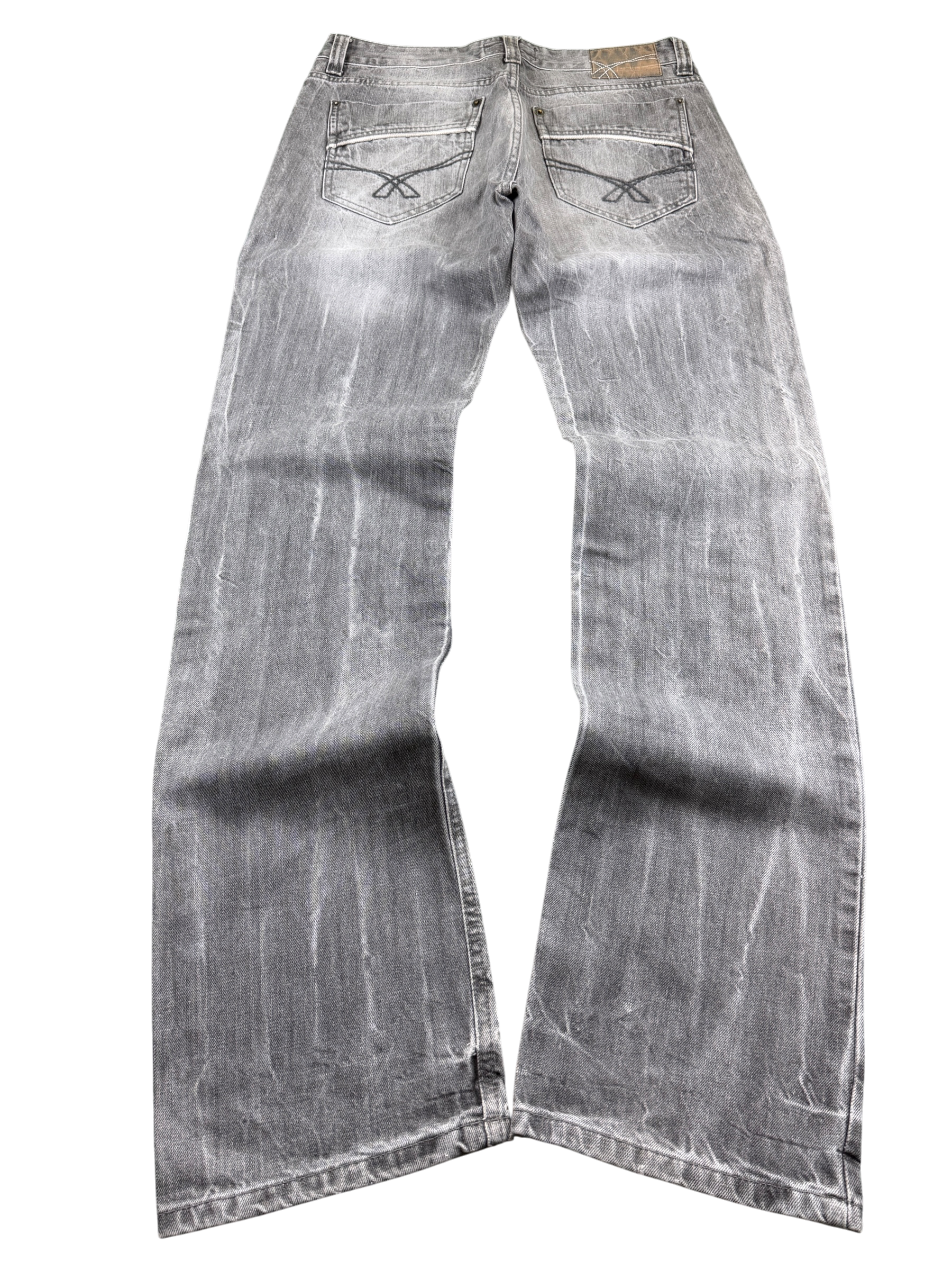 Vintage washed Straight Jeans (M)