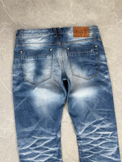 Vintage washed Straight Jeans (M)