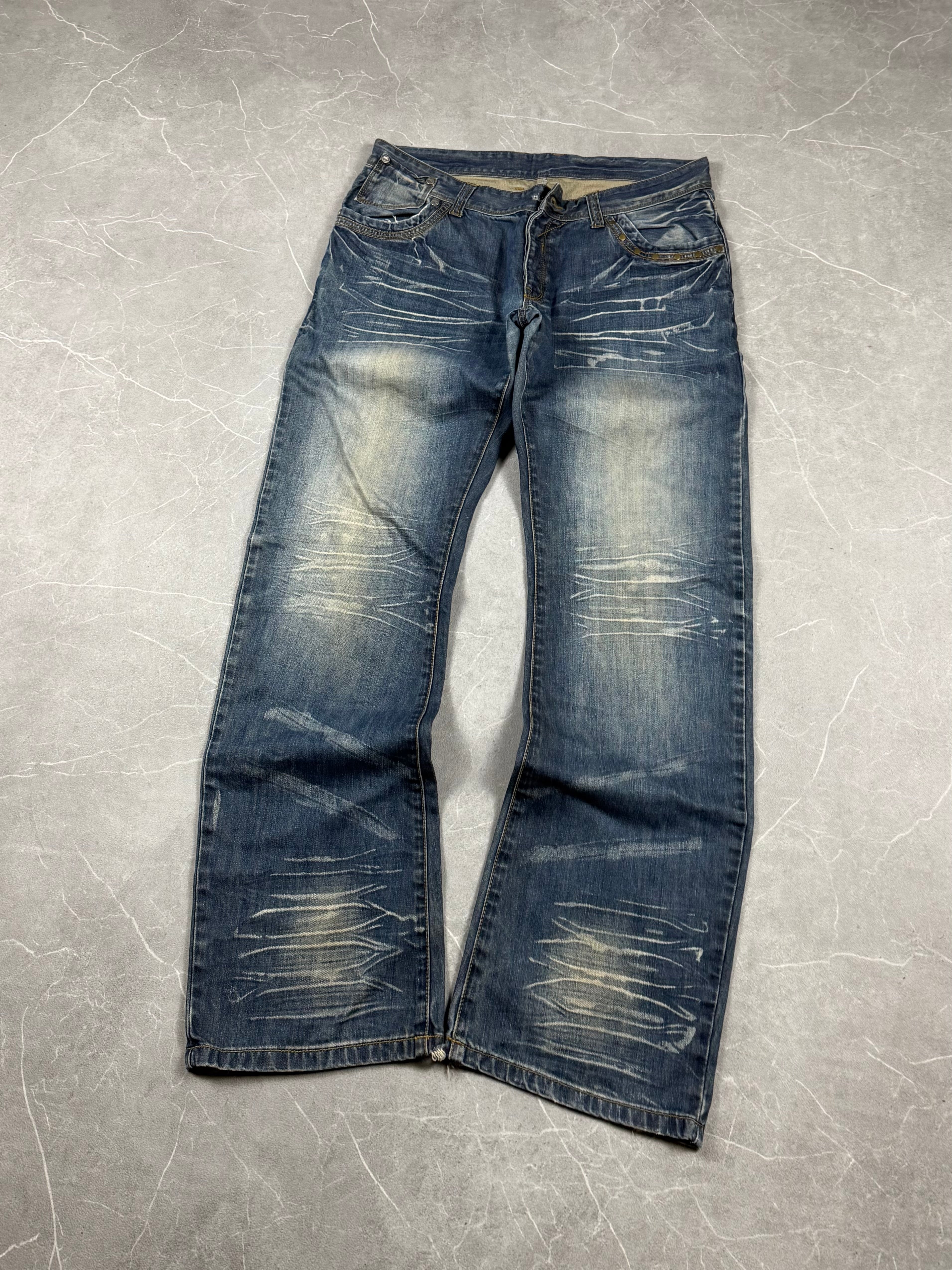 Vintage washed Bootcut Jeans (XL)