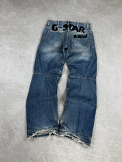 Gstar vintage elwood Bootcut Big Logo Jeans (S)