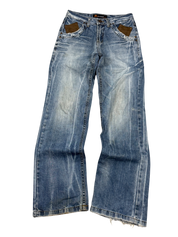 Crazy washed Bootcut Jeans (S-M)