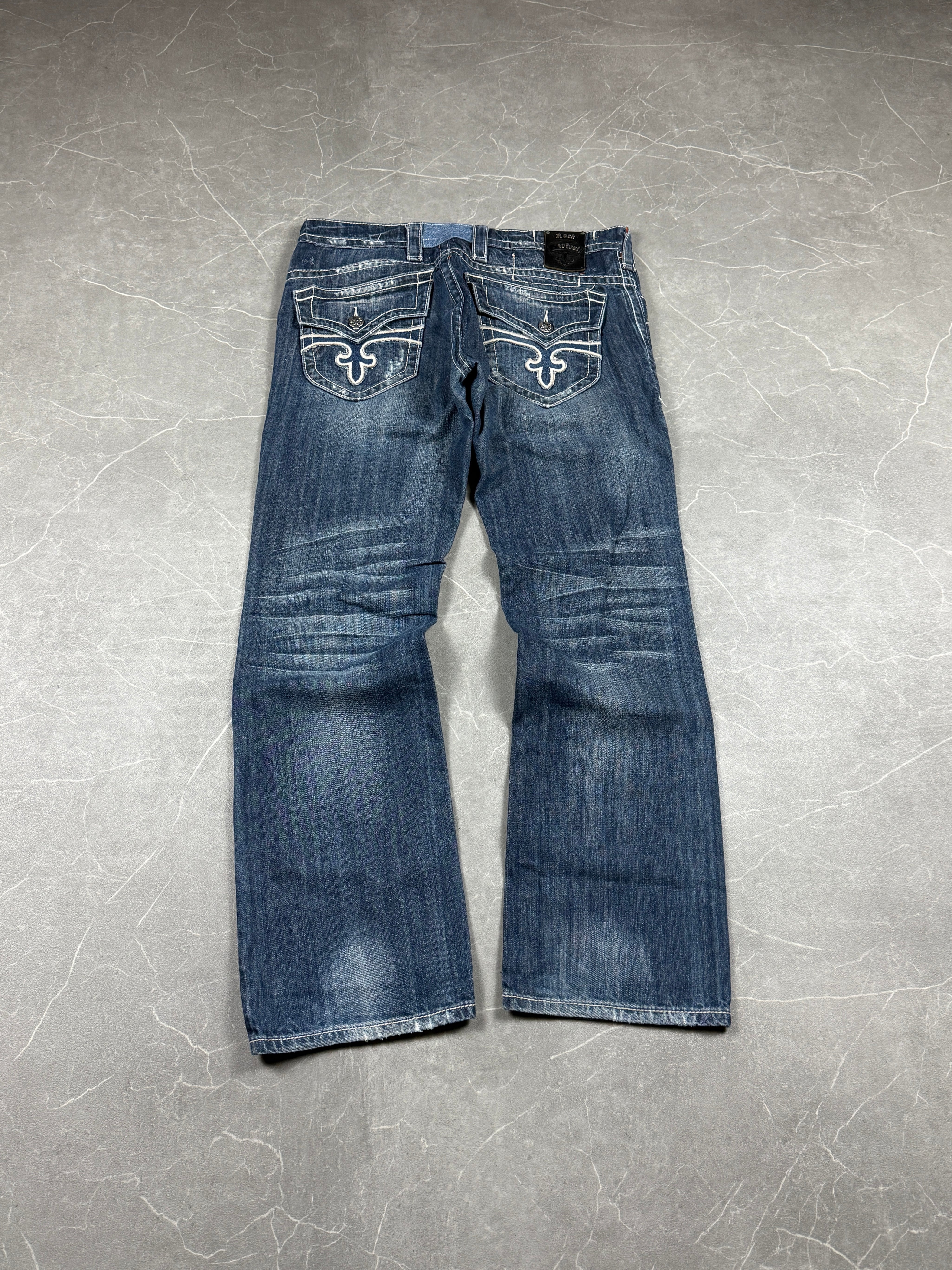 Rock Revival washed Jeans (L)