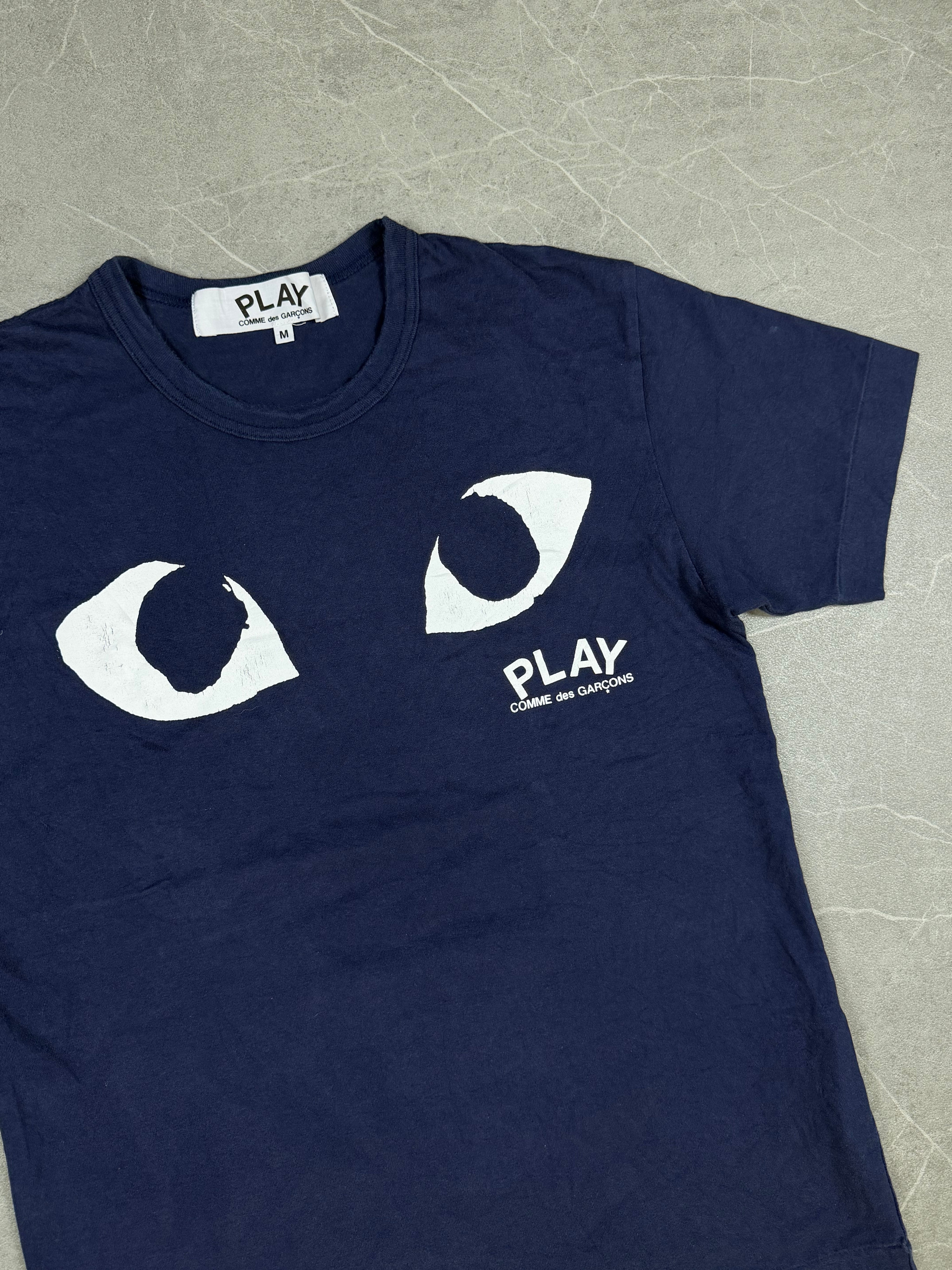 Comme des Garçons Eyes Logo Slim Tee (S)