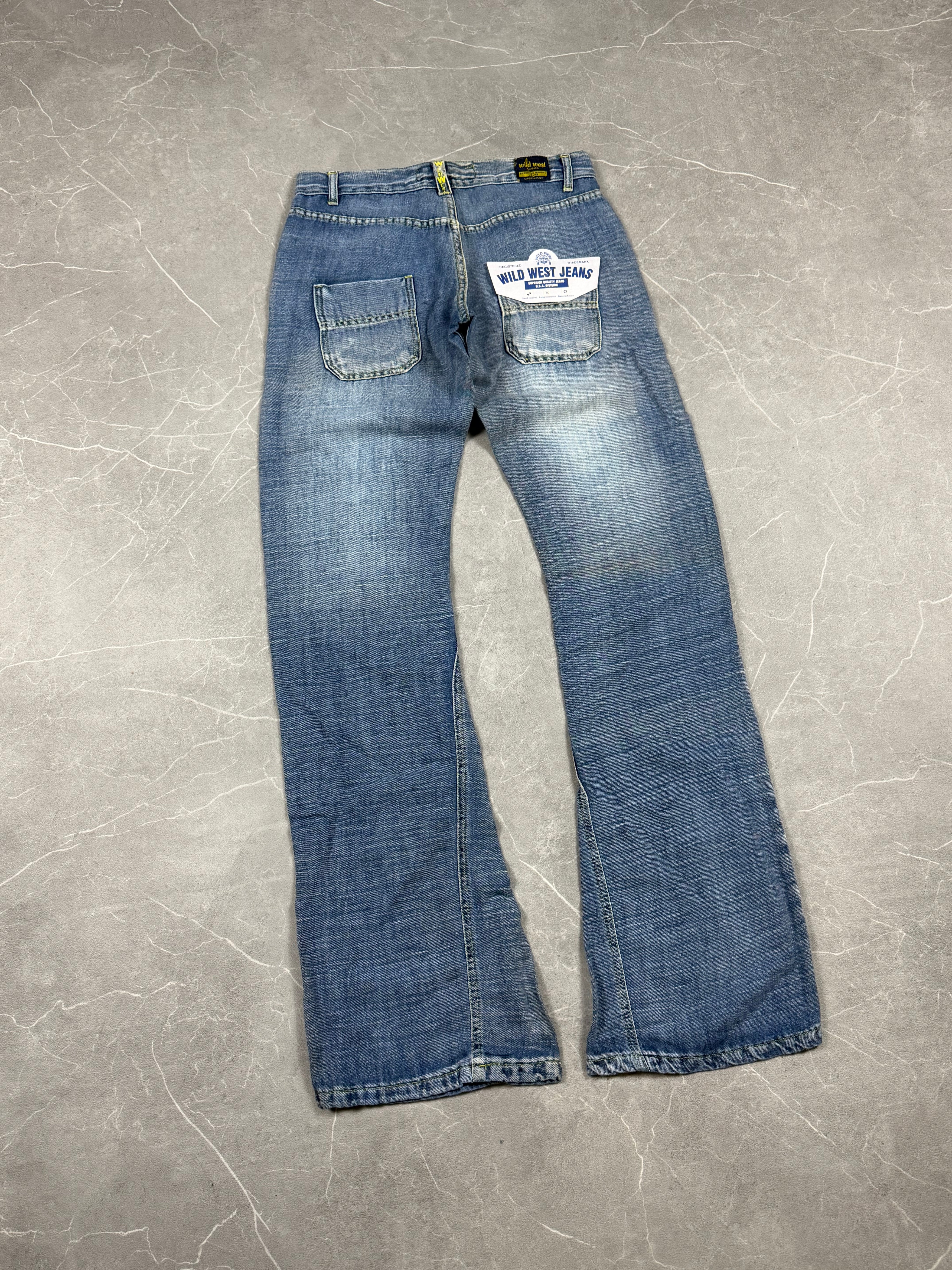 Vintage Stretched Bootcut Jeans (S-M)