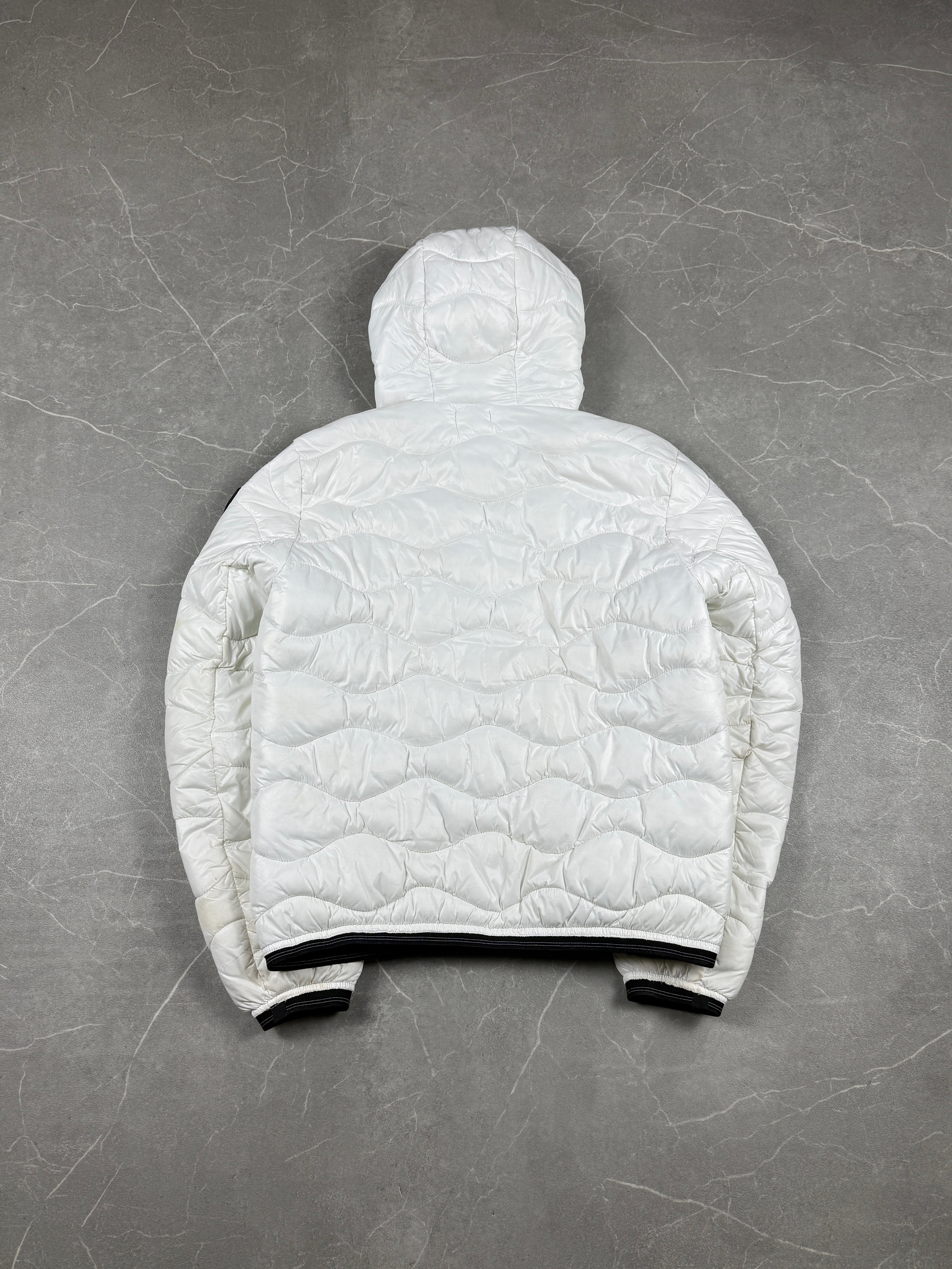 Blauer Puffer Jacke (S)