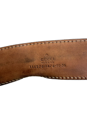 Gucci GG Monogramm Gürtel (95cm)
