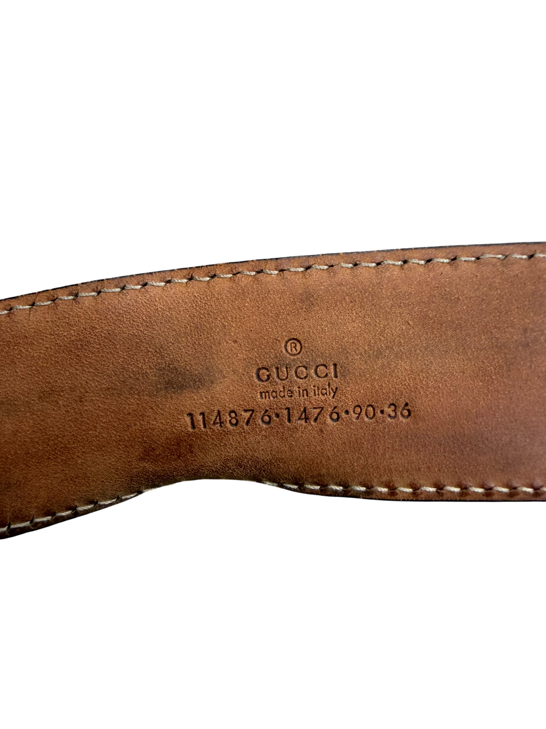 Gucci GG Monogramm Gürtel (95cm)
