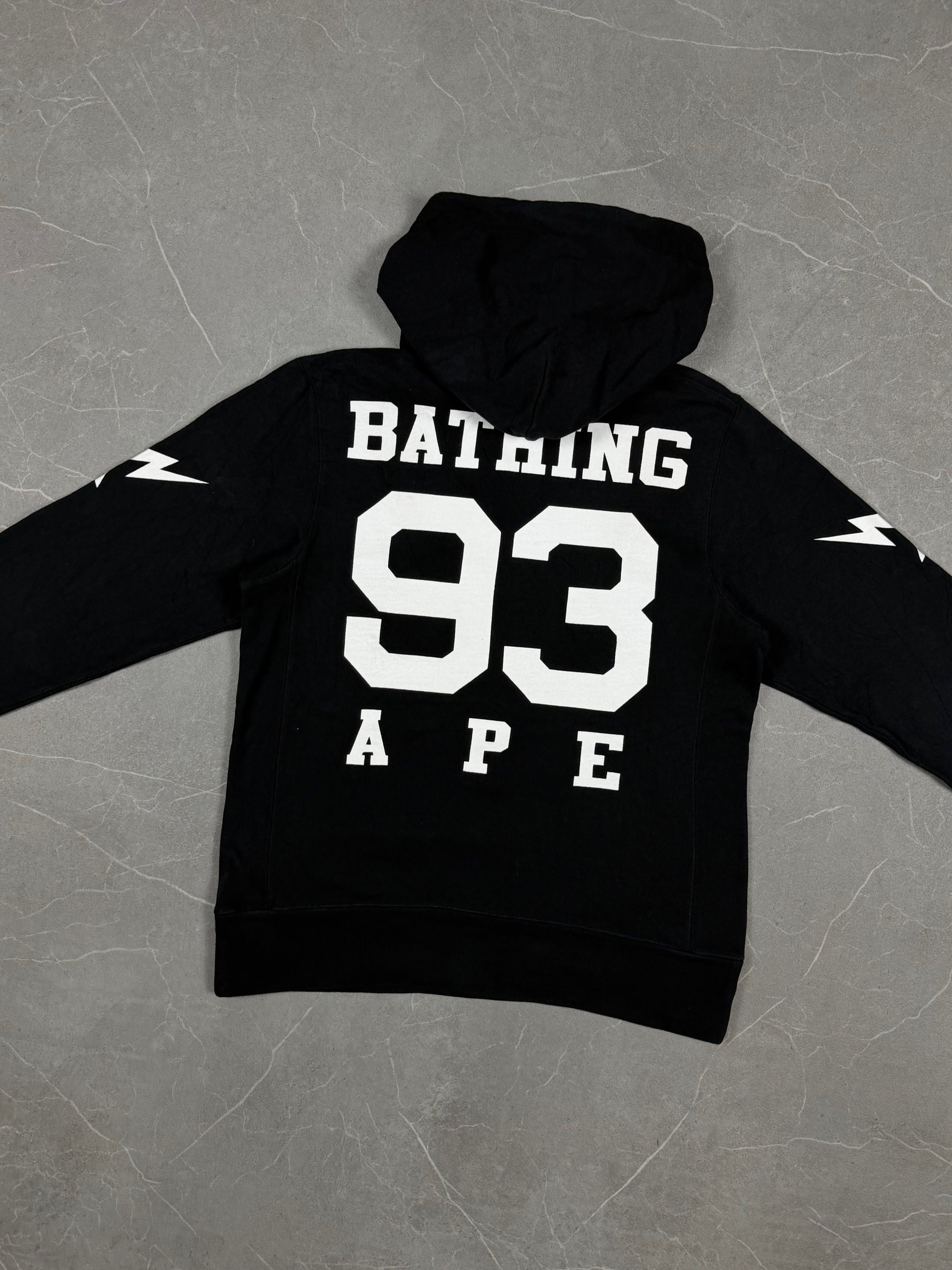 Bape Apehead Logo Backprint Hoodie (S)