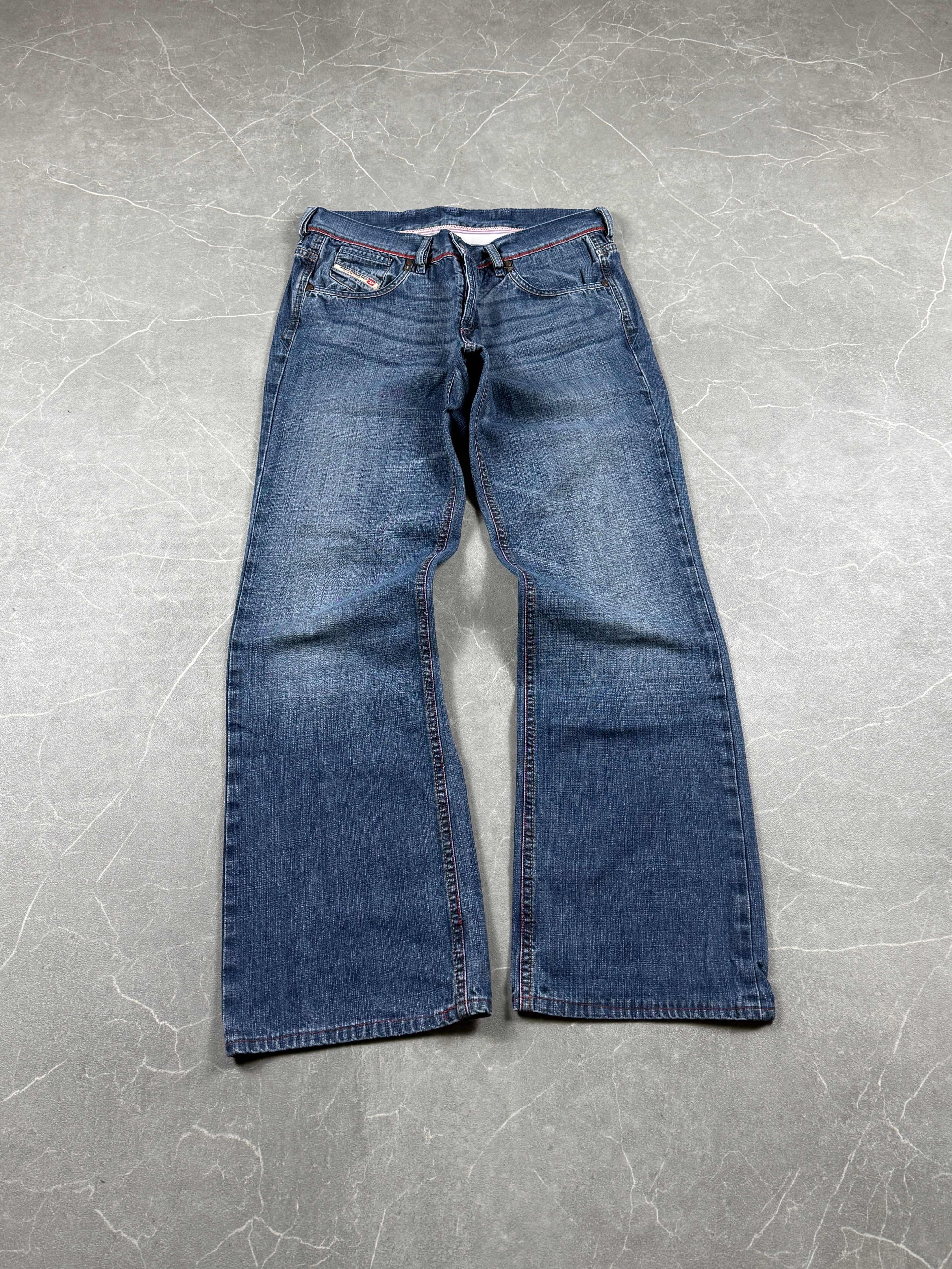 Vintage Washed Bootcut Jeans (S)