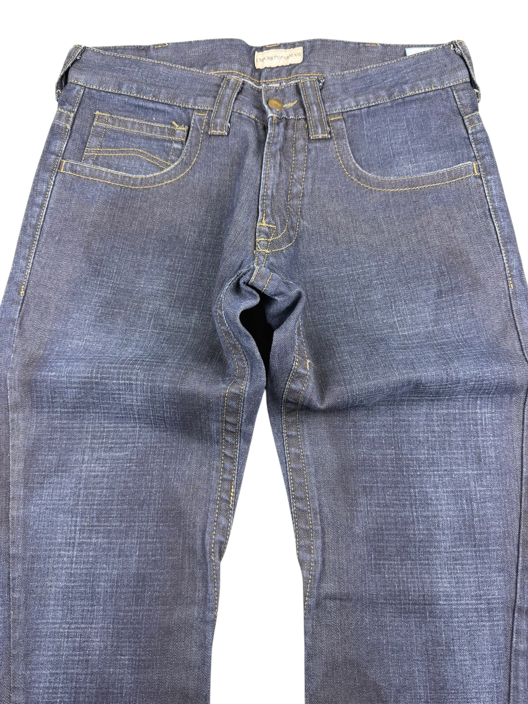 Armani Big Logo Bootcut Jeans (S)