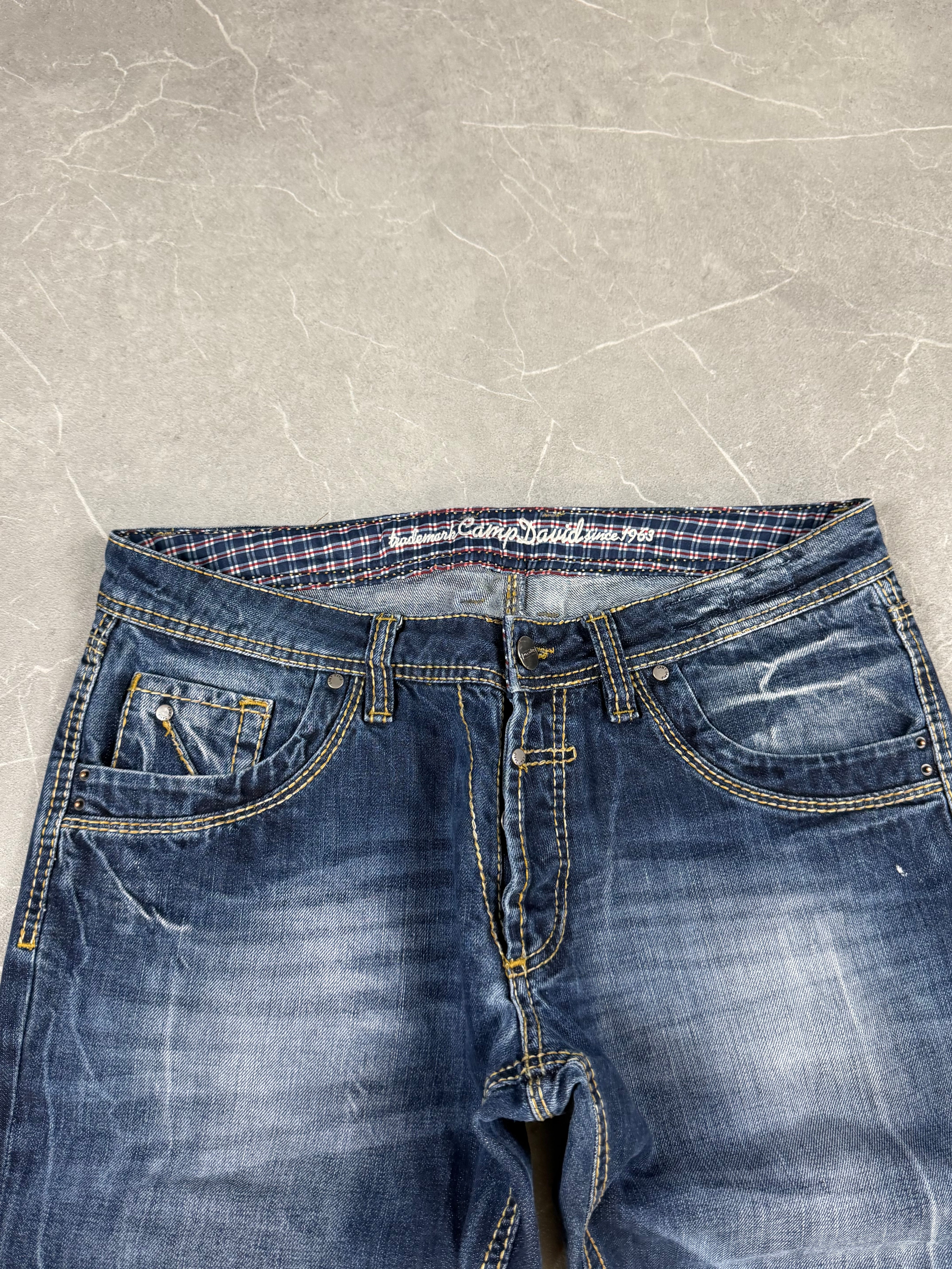Camp David Washed Baggy Jeans (S)