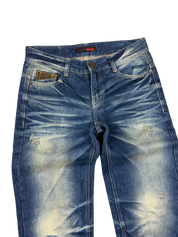 Crazy Washed Slim Jeans (XS-S)