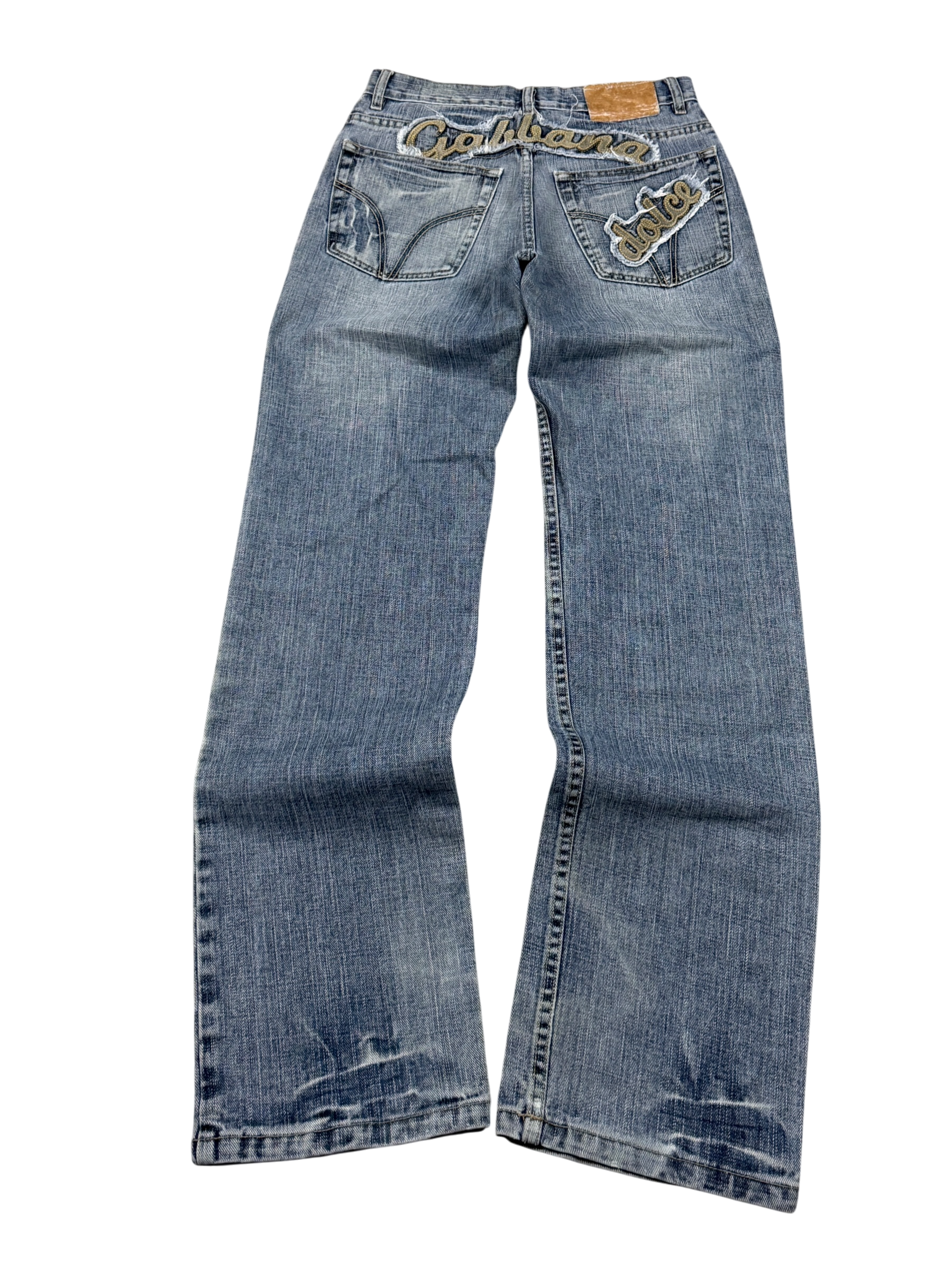 Dolce Gabbana washed Big Logo Jeans (XS-S)