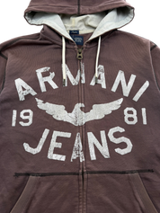Armani Zip Hoodie (M)