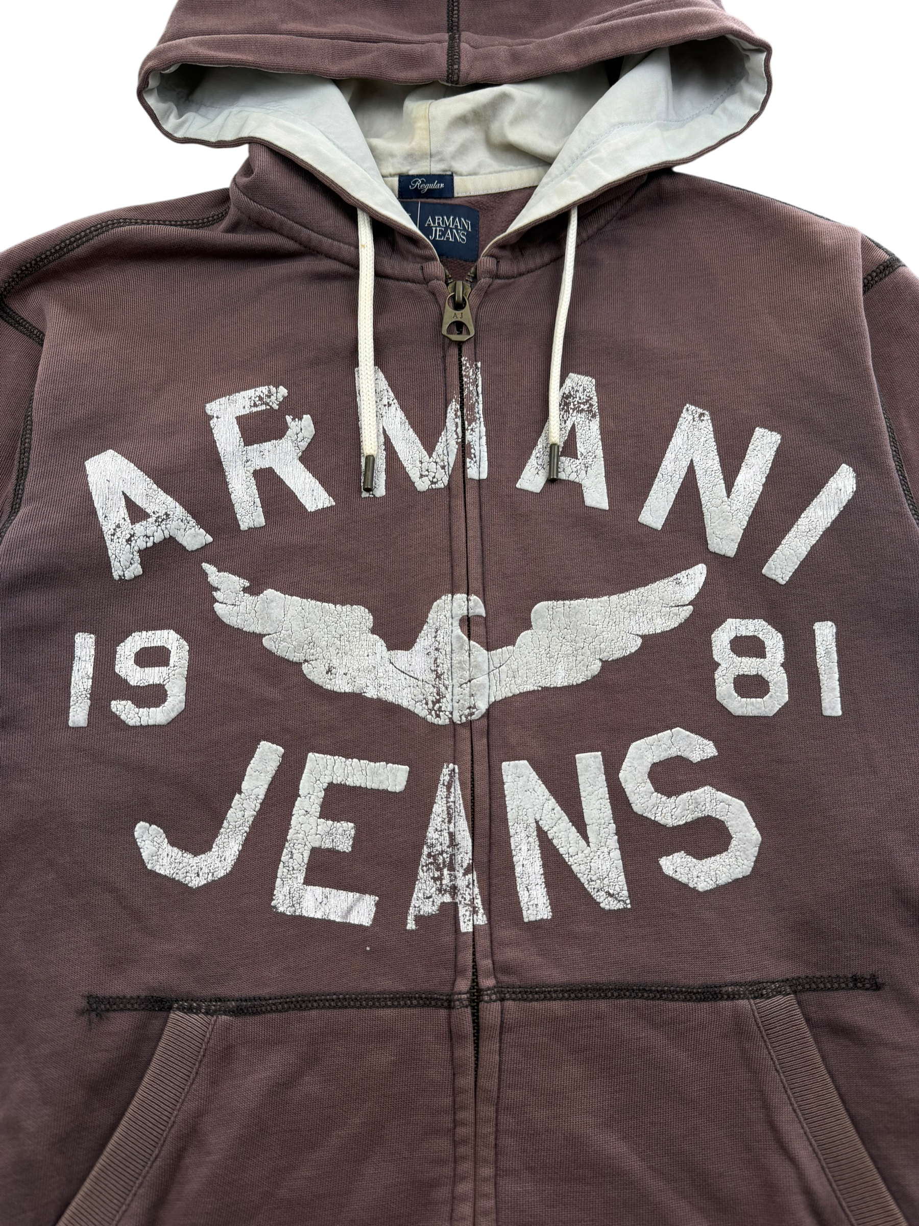 Armani Zip Hoodie (M)