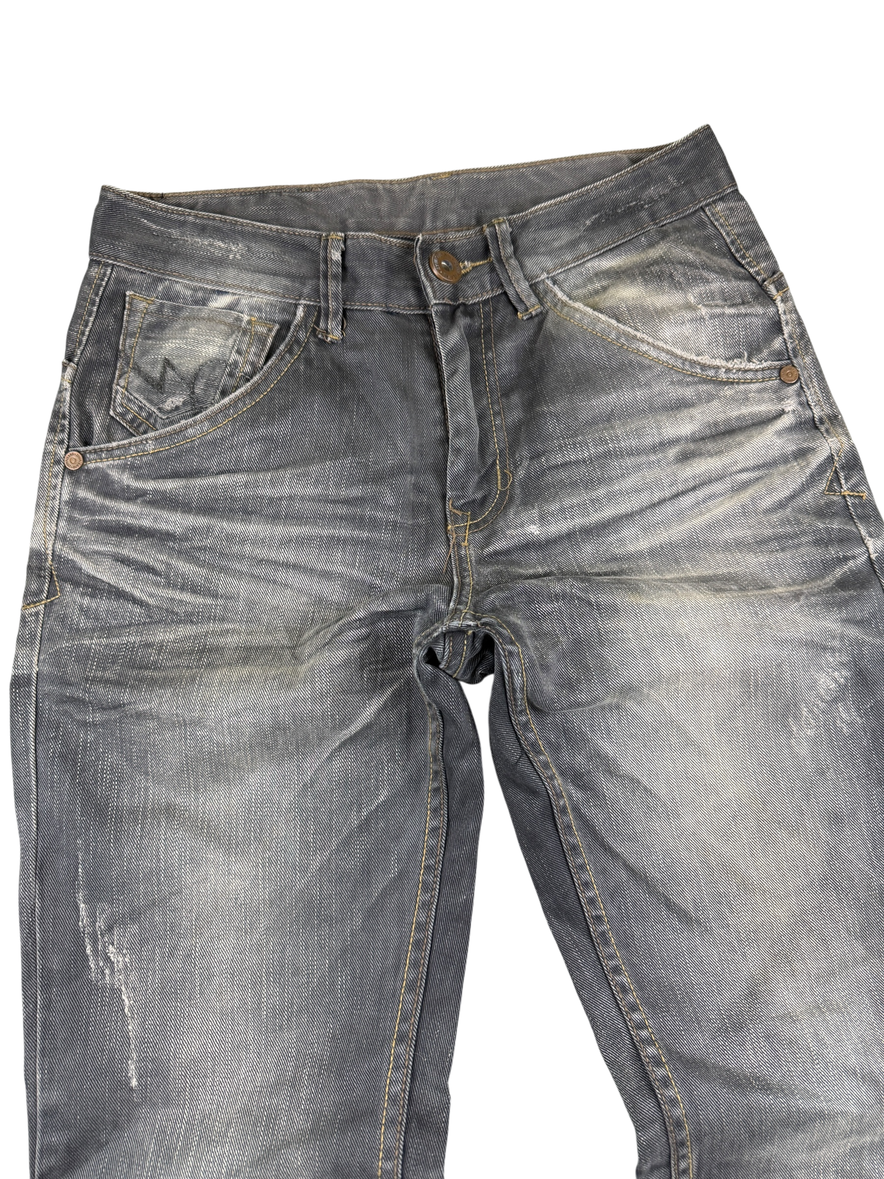 Ultra washed Straight Jeans (XS-S)