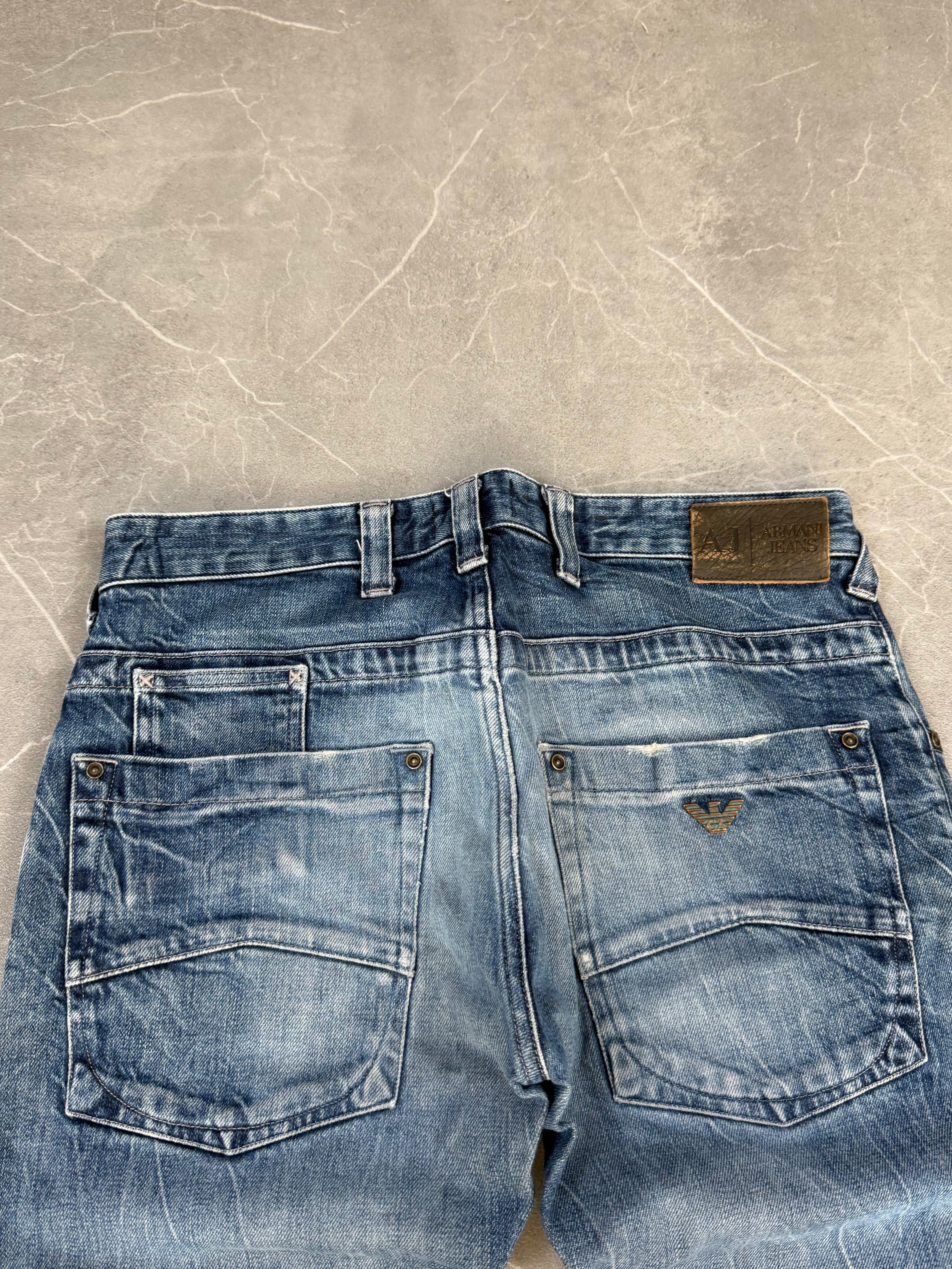 Armani washed Slim Fit Jeans (XS)