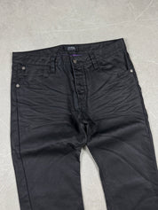 Vintage waxed look Slim Jeans (L)
