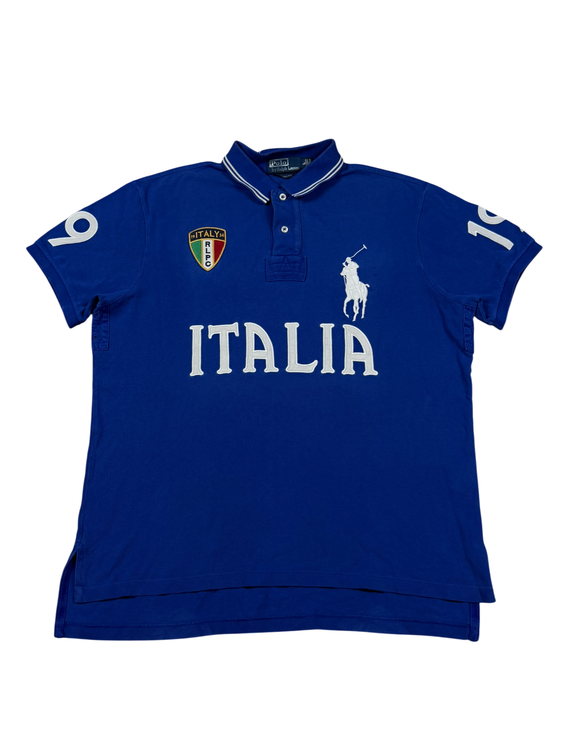 Ralph Lauren Big Pony Italy Polo Shirt (L)
