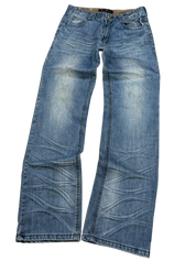 Washed Straight Fit Jeans (S)