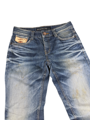 Ultra washed Straight/Bottleg Jeans (S)