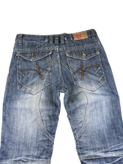 Crazy washed Slim Jeans (S)