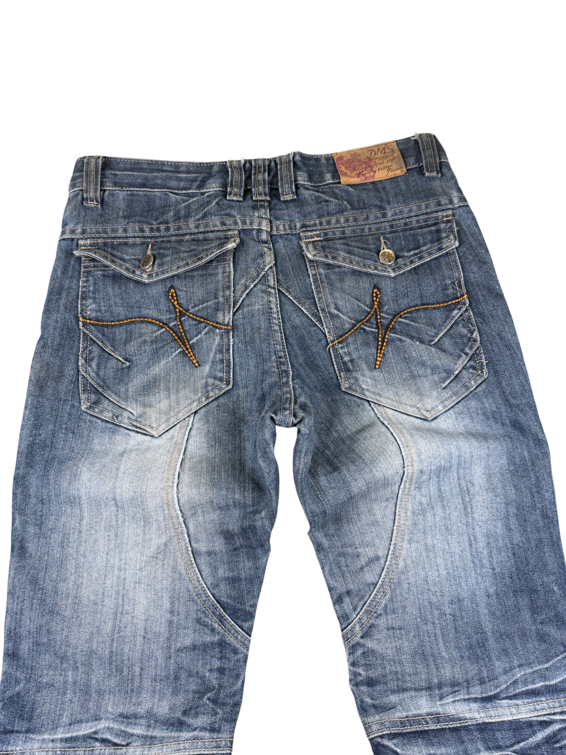 Crazy washed Slim Jeans (S)