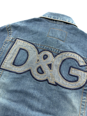 Dolce Gabbana Biglogo Jeansjacke (XS?