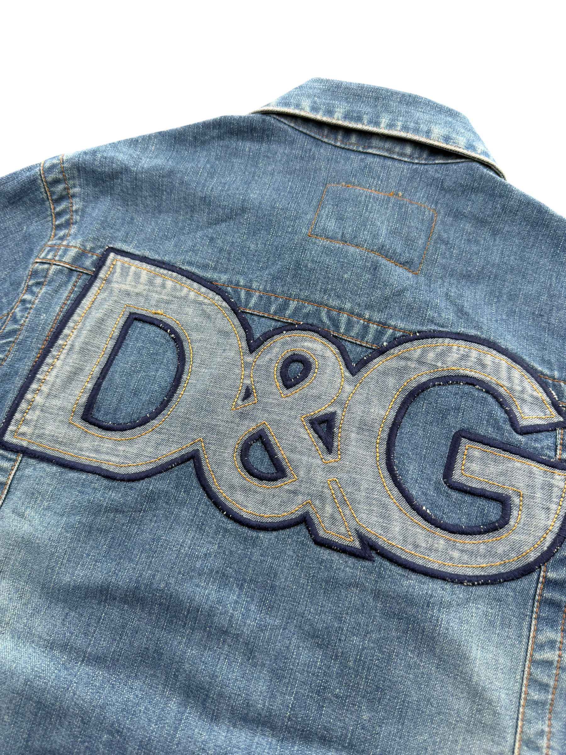 Dolce Gabbana Biglogo Jeansjacke (XS?