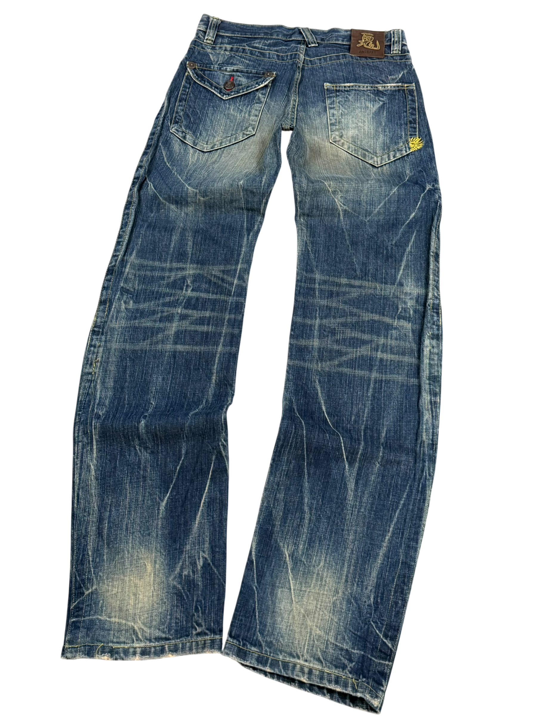 Crazy Washed Slim Jeans (M)