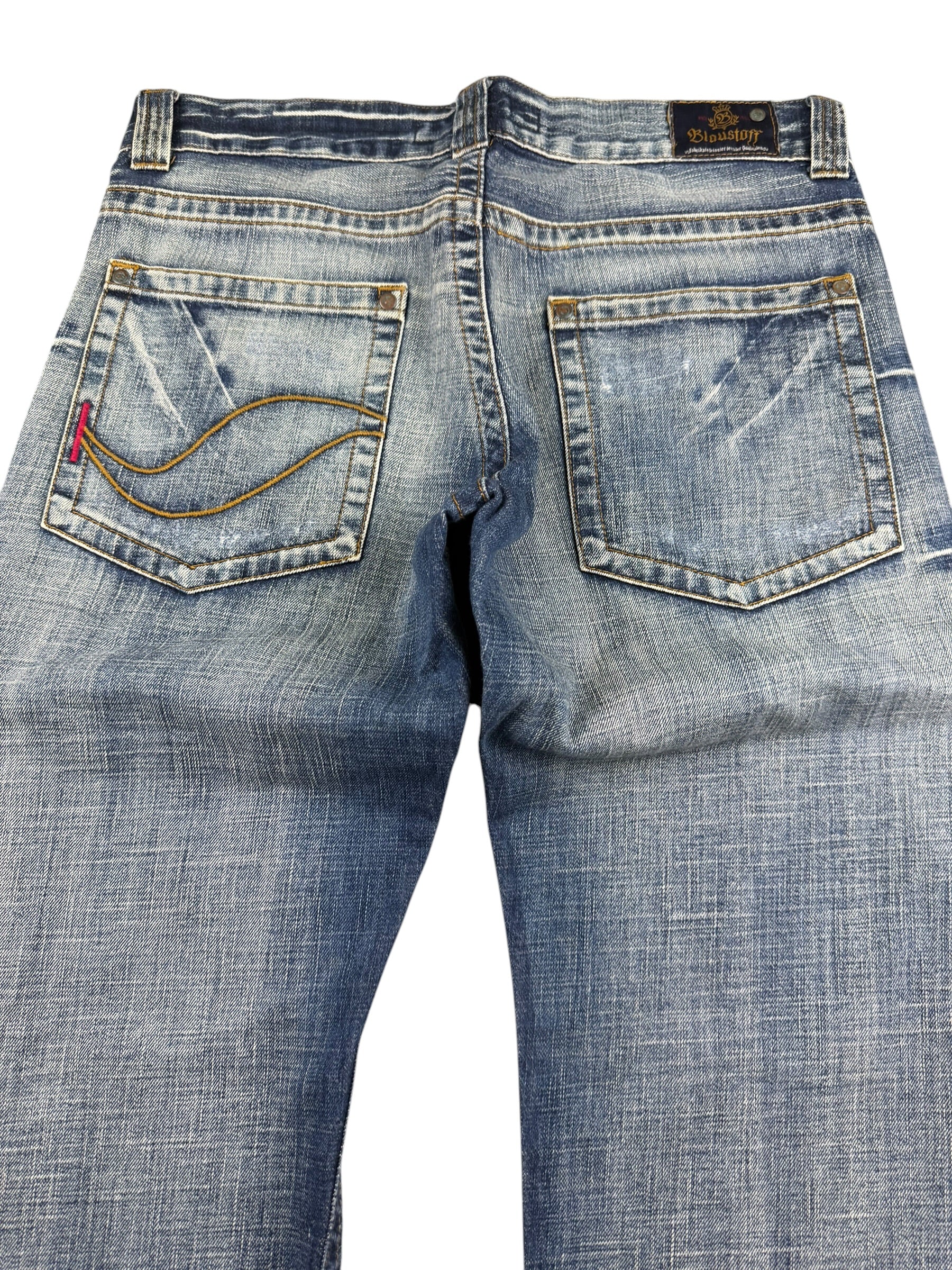 Washed Bootcut Jeans (S)
