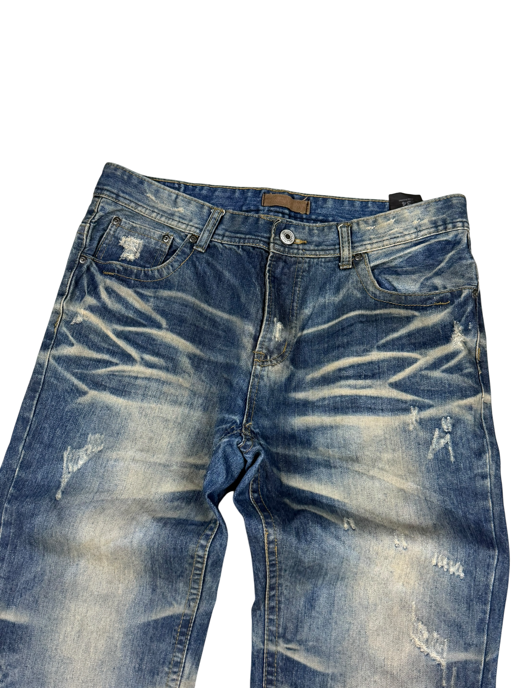 Ultra Washed Straight Jeans (M)