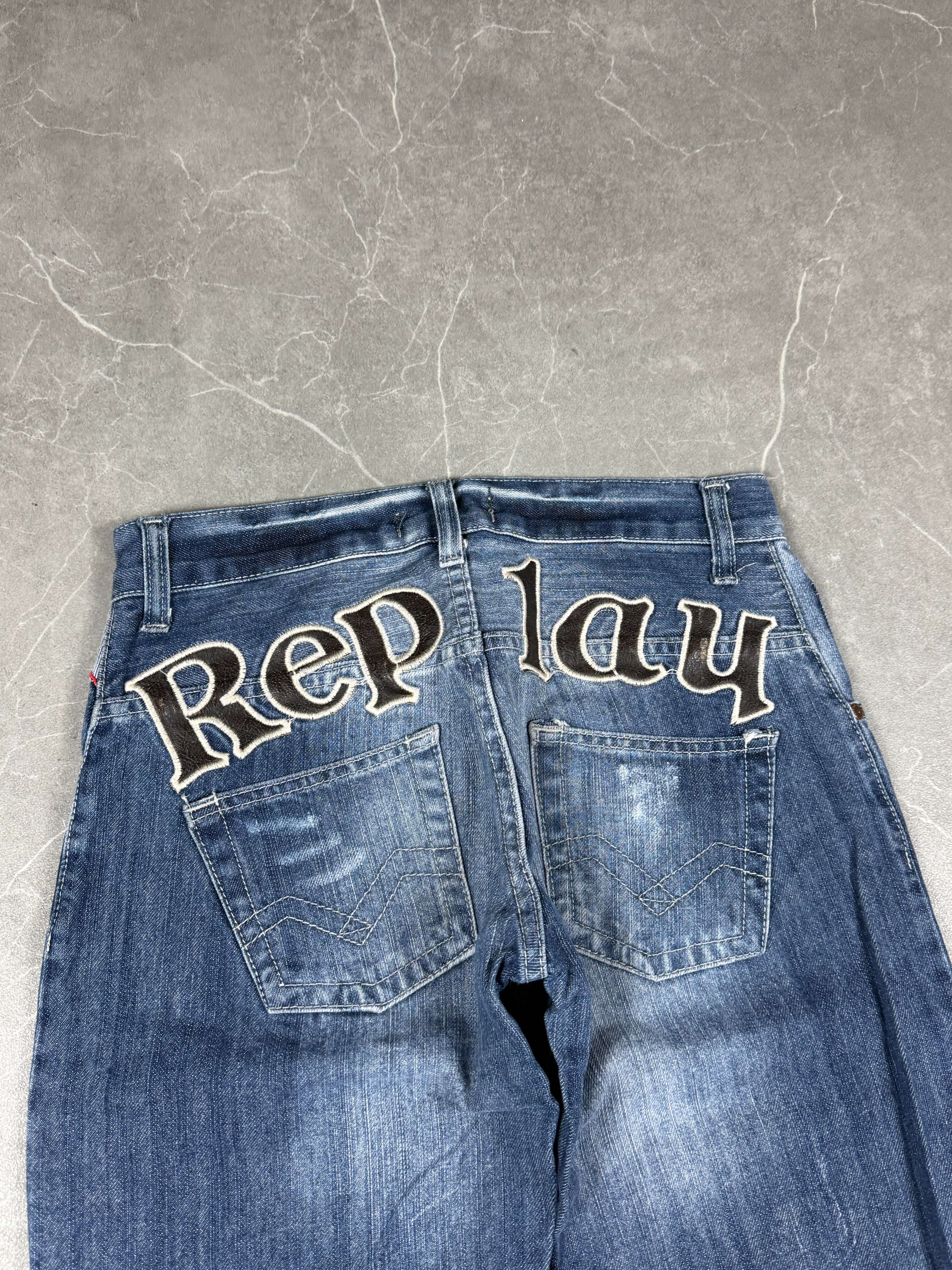 Replay Big Logo Jeans (M)