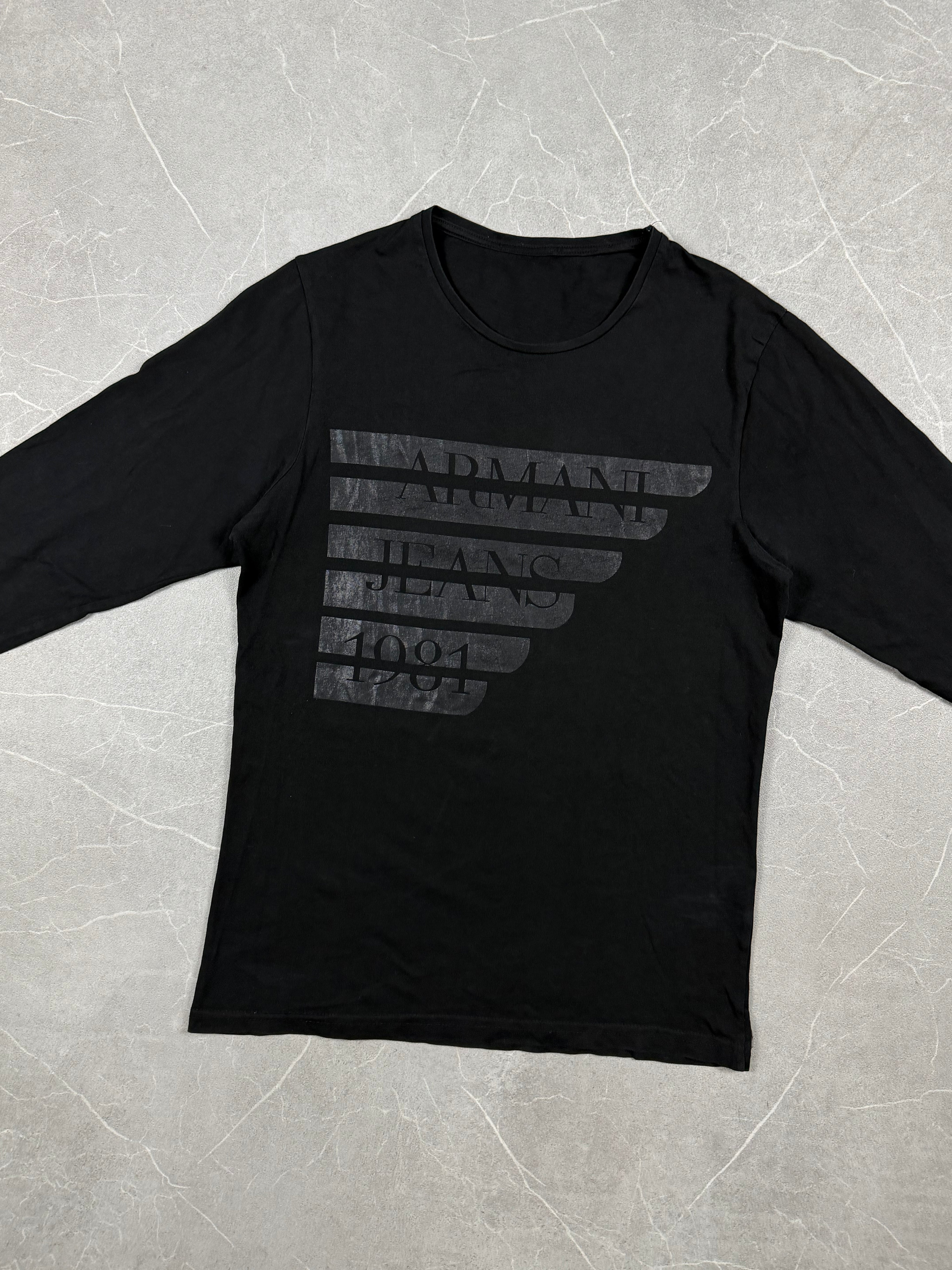 Armani slimfit Longsleeve (S)