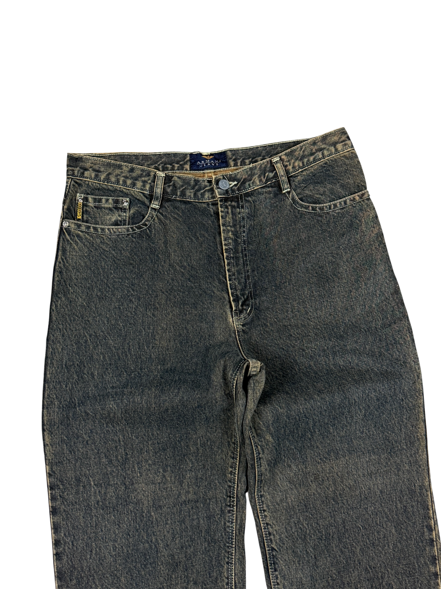 Armani Vintage Baggy Jeans (S-M)