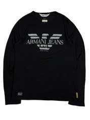 Armani Big Logo slimfit Longsleeve (L)