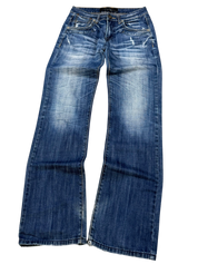 Washed Straight Fit Jeans (S)