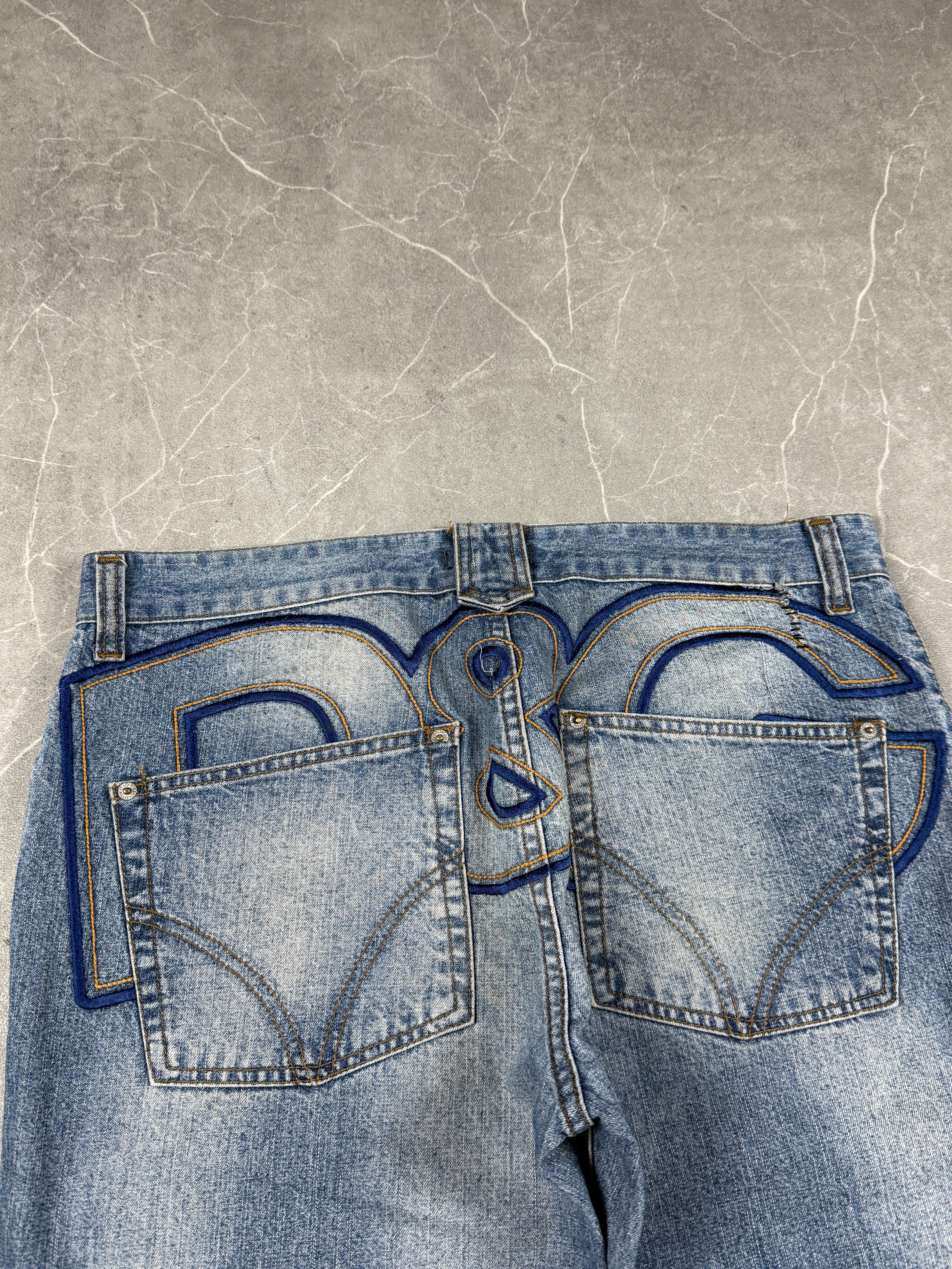 Dolce Gabbana Big Logo Jeans (S)